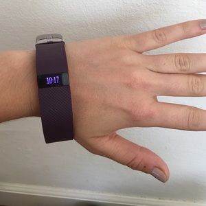 Purple Fitbit HR