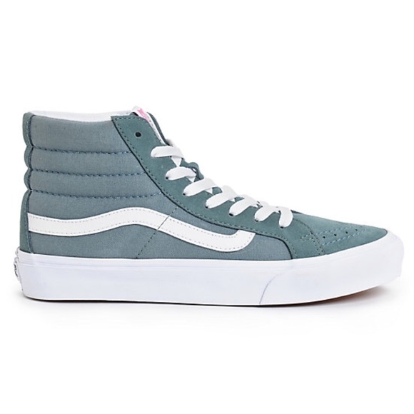 stormy weather blue/gray super cute sk8 hi's skate