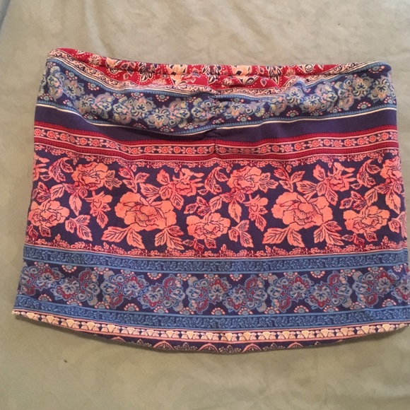 Floral crop top