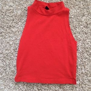 TopShop High Neck Crop Top