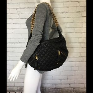 Marc Jacobs Black leather shoulder bag