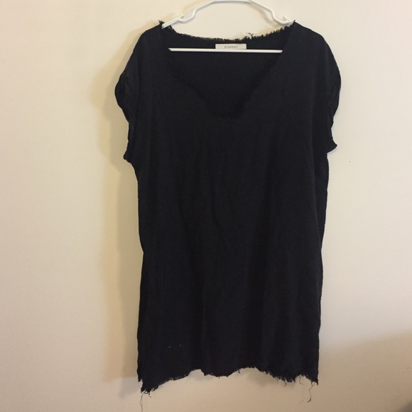 Tunic with fringe detailing
