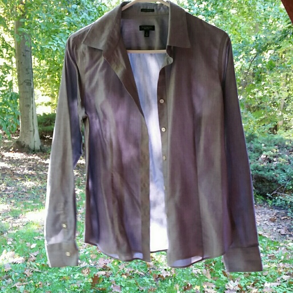 Grey Talbots Button Up Shirt