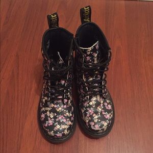 Dr. Marten flower boots