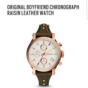 BNIB original fossil watch with chronograph
