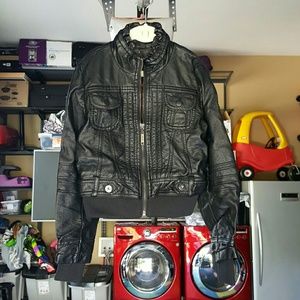 Kids/Girls Pleather jacket