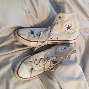 White high top converse