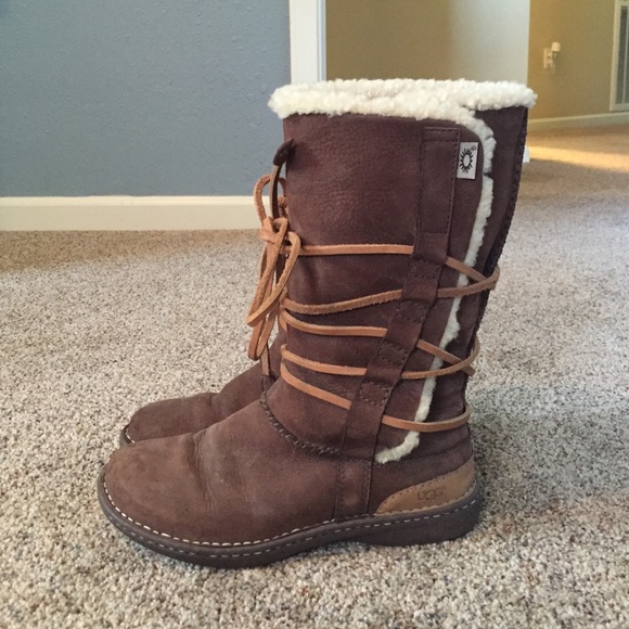 Super cute lace up Ugg Boots!
