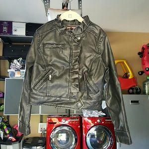 Little Girls Pleather jacket