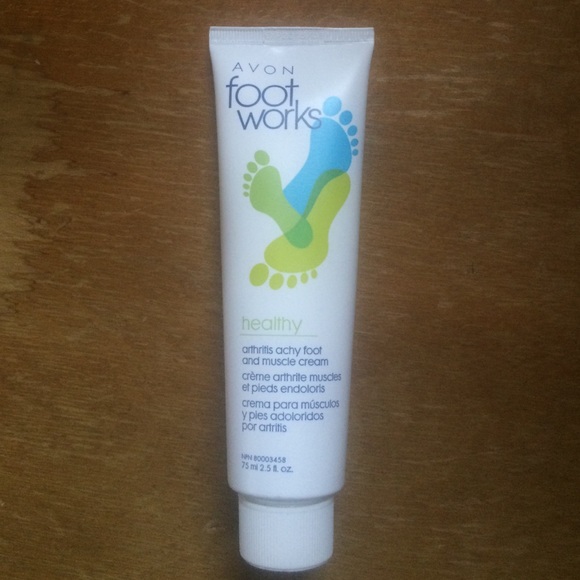 Avon footworks healthy arthritis achy foot cream