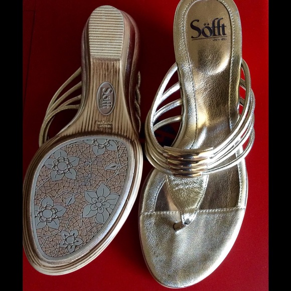 Sofft Sandals with Leather upper sock