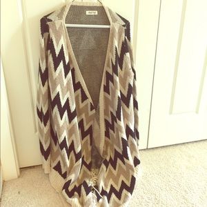 Super comfy chevron print sweater