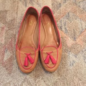 Coach tassel loafers