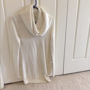 Cowl neck tunic sweater size S