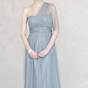 Mayan blue convertible bridesmaid dress!