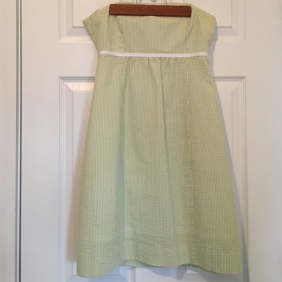 Molly B. pastel green seersucker dress - Picture 1 of 4