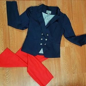 H&M Navy Blue Blazer