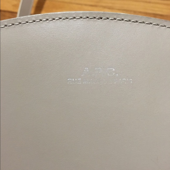 APC Half Moon Bag in Taupe - Picture 2 of 4