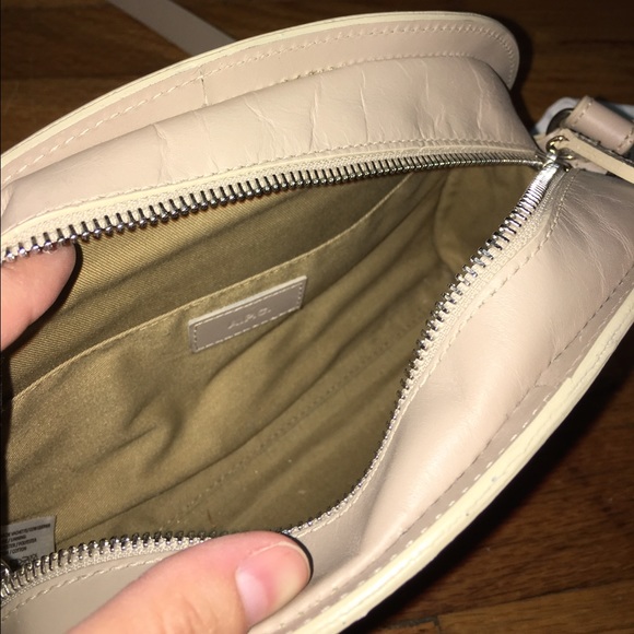 APC Half Moon Bag in Taupe - Picture 4 of 4