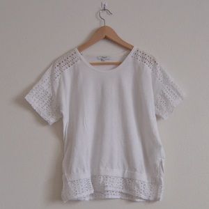 Madewell Eyelet T-shirt