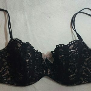 36 DD  b.tempt'd Black Lace Bra