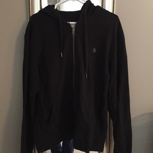 Penguin zip up hoodie
