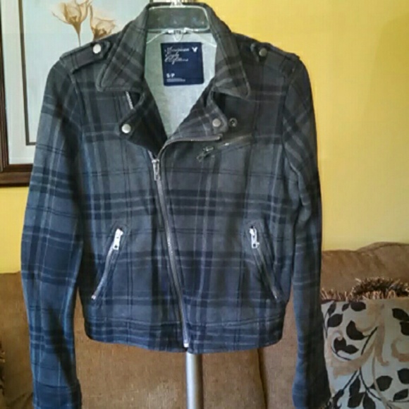 American Eagle Outfitters Jackets & Blazers - Women's American Eagle Outfitters 100% Cotton Moto Jacket