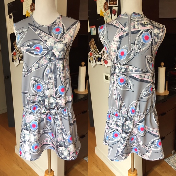 NWT💙💜 Cynthia Rowley drop waist dress scuba