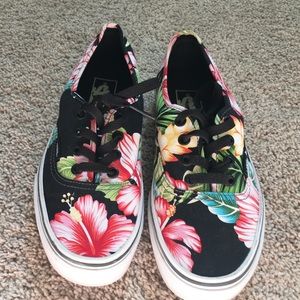 Floral Vans