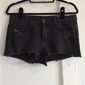 Rag & bone cut off Jean shorts