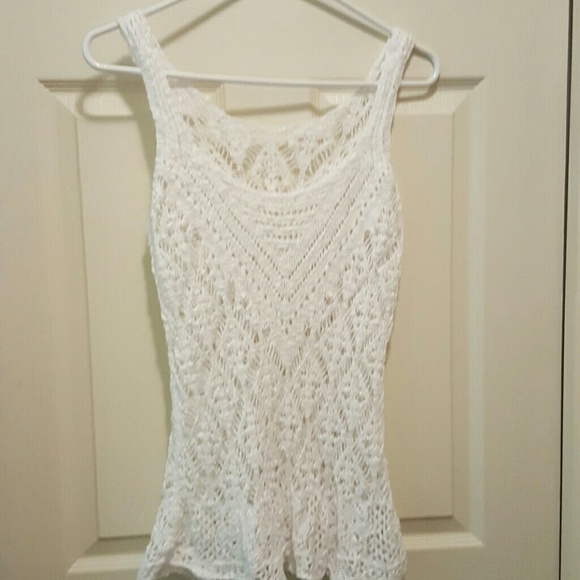 Lace tank
