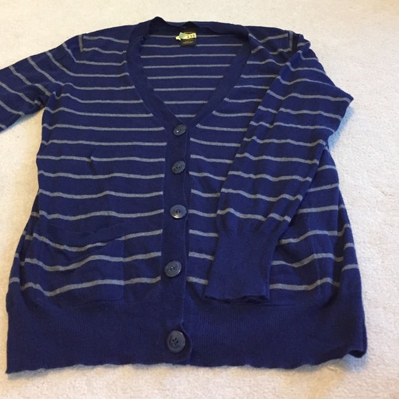 Cotton cardigan with a touch of cashmere!