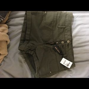 Charlotte Russe Olive Shorts