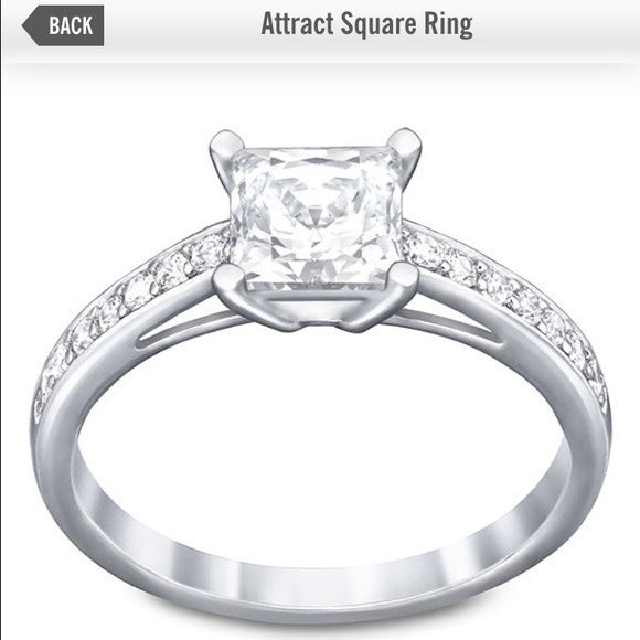 Swarovski crystal ring