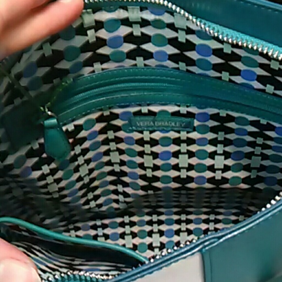 💖HP!!💝 NWT Vera Bradley leather crossbody - Picture 3 of 7