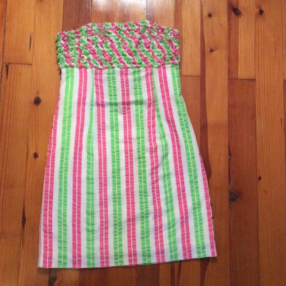 Lily Pulitzer Franco Dress--seersucker