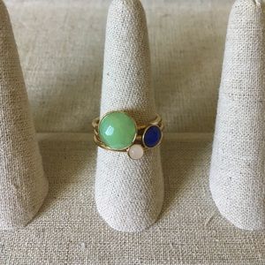 Stella & Dot Florence Stackable Rings (set of 3)