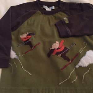 Janie and Jack long sleeve appliqué t