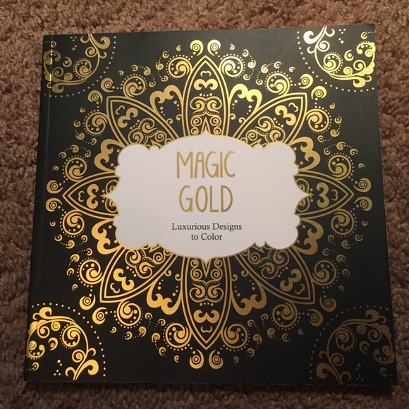 Magic Gold Coloring Book