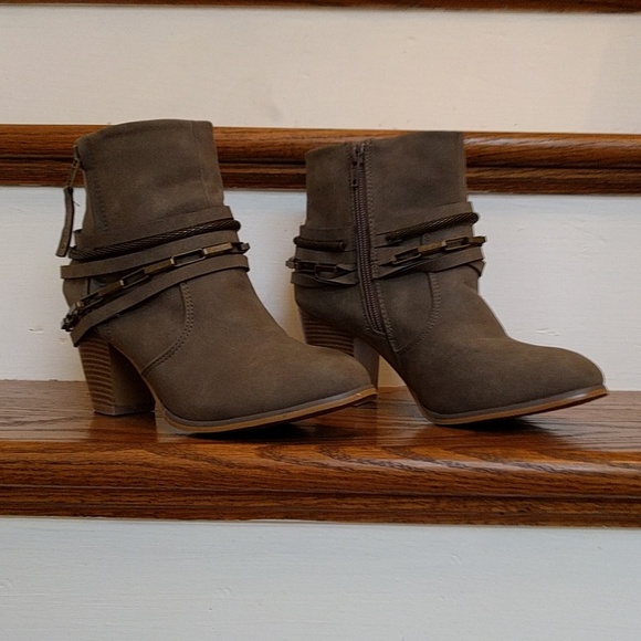 Buckled Ankle Boots