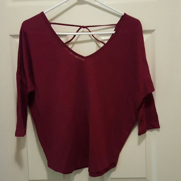 Dolman sleeve top 3/4 sleeves