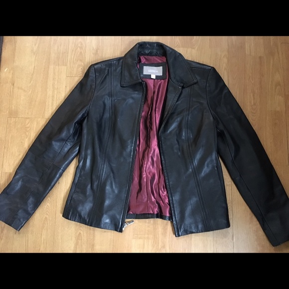 Croft & Barrow Real Leather Jacket