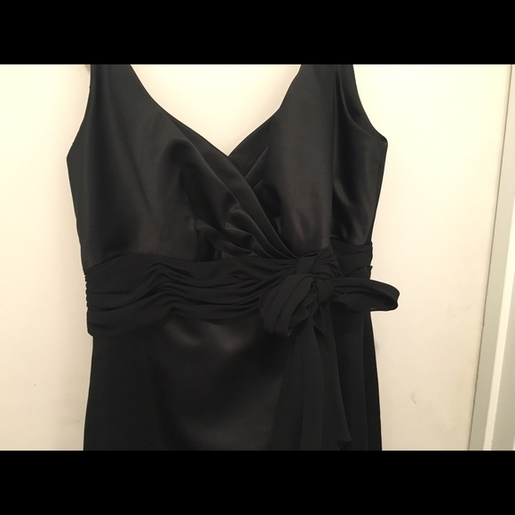 Davinci size 14 satin georgette cocktail dress - Picture 2 of 4