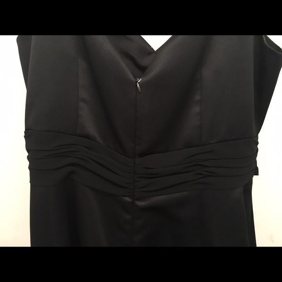 Davinci size 14 satin georgette cocktail dress - Picture 3 of 4