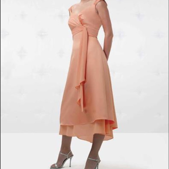 Davinci size 14 satin georgette cocktail dress - Picture 4 of 4