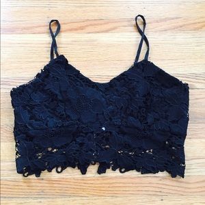 Black Lace Bralette