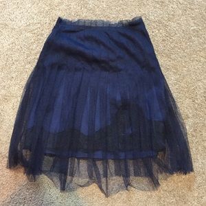Navy Blue Skirt    Size 1