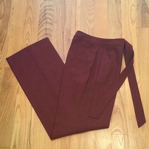 💯% Wool J. Crew Wide-leg Trousers