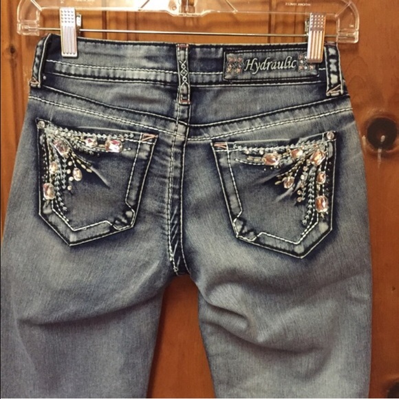 Hydraulic Denim - NWOT💥Super Skinny Gemstone Jeans
