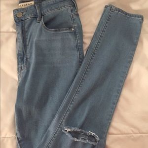 Pacsun-Bullhead high rise skinny jeans
